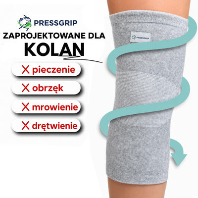 Kompresyjne opaski na kolana 2 szt.