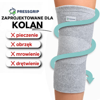 PressGrip - Kompresyjne opaski na kolana